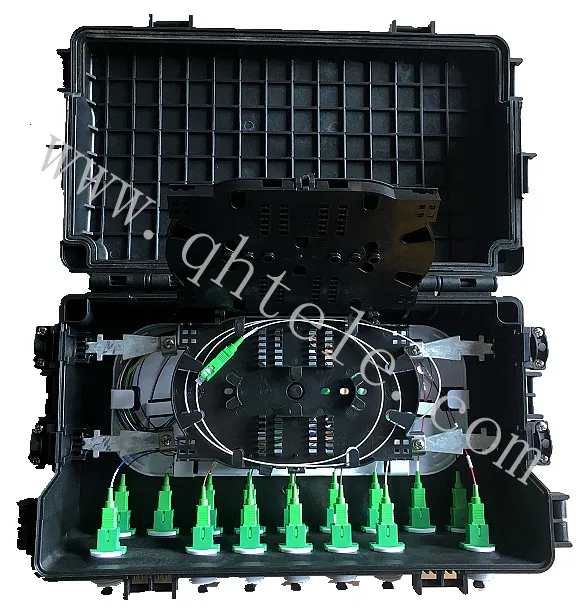 Fast Connector Exit Optic Splice Closure with Splitter & Adapter Holder