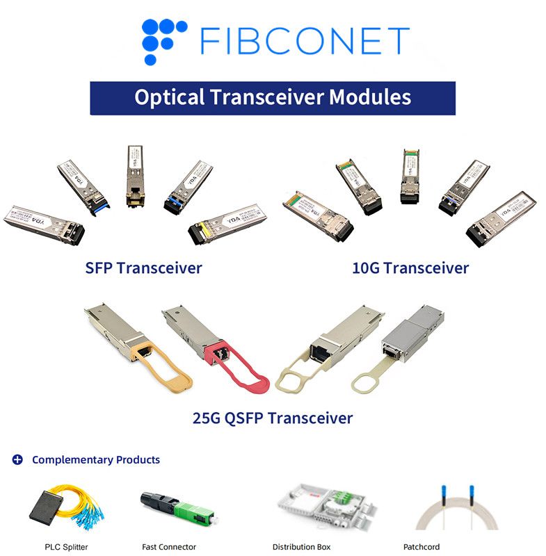 Fiber Optic 20km 1.25g 1310/1550nm Fiber Transceiver SFP 1.25g Lr Module