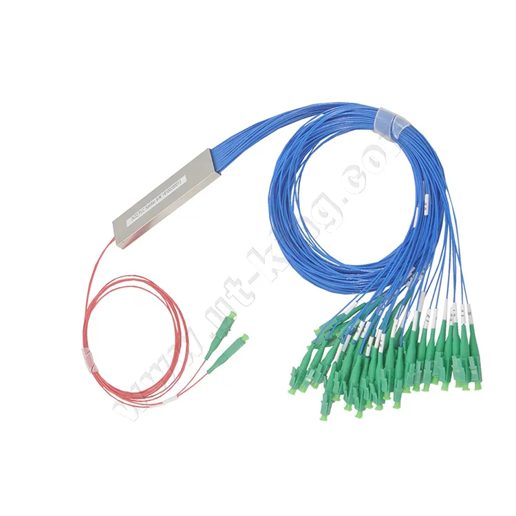 Fiber Optic Anatel Gpon Splitter FTTH 2X32 PLC Divisor Sc/APC Connector