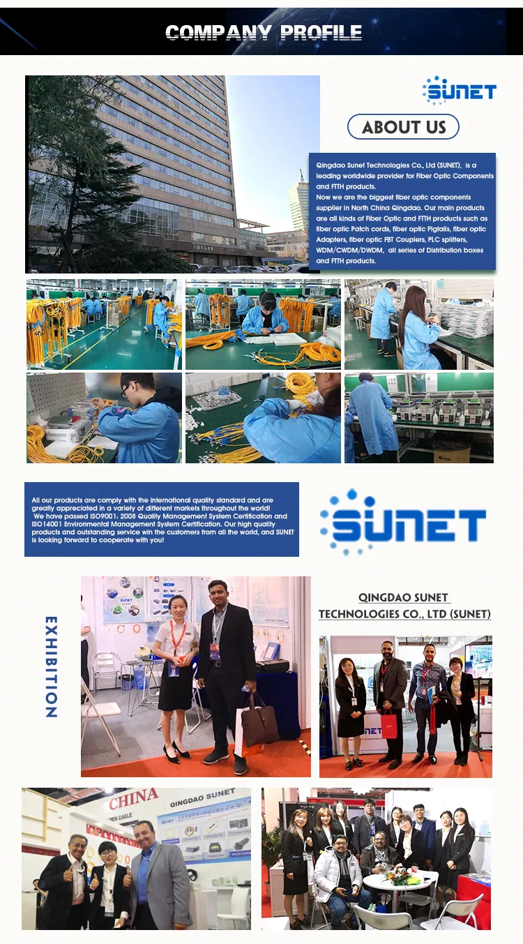 Fiber Optic Single Mode Sc/APC/Upc Fast Connector