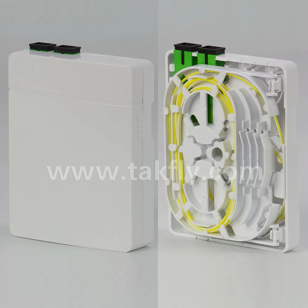 Fiber Optic Wall Socket 2 Ports Optical Rosettes