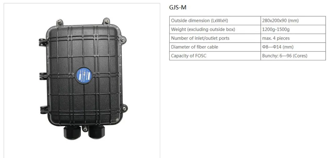 Fiber Optical Splicing Closure Gjs-a 98cores