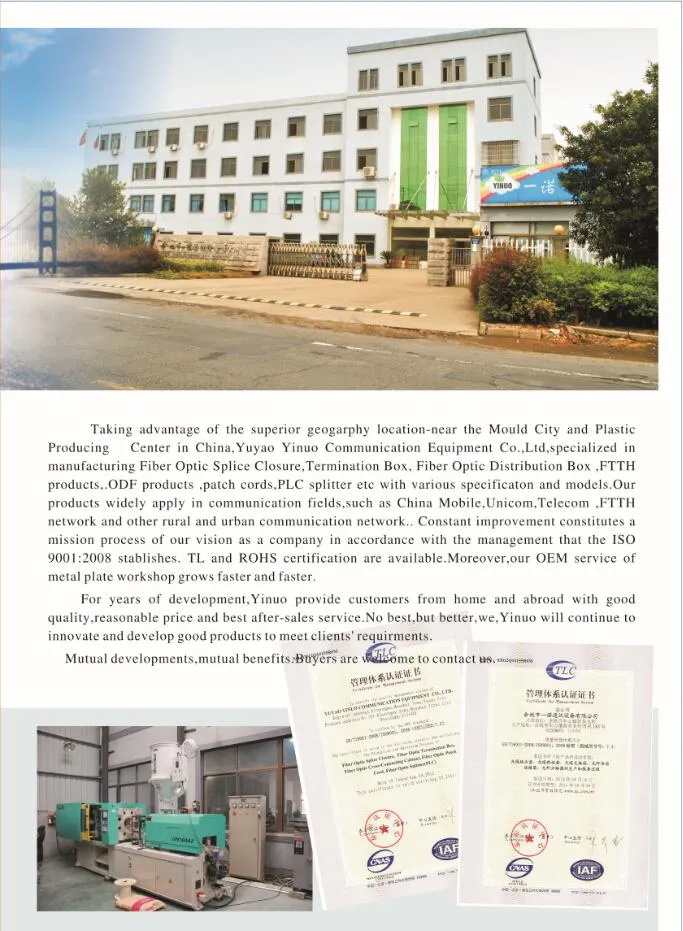 Fiber Optical Splicing Closure Gjs-a 98cores