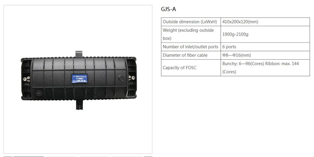 Fiber Optical Splicing Closure Gjs-a 98cores