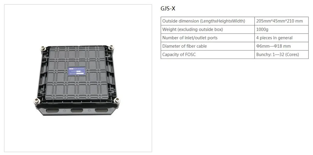Fiber Optical Splicing Closure Gjs-a 98cores