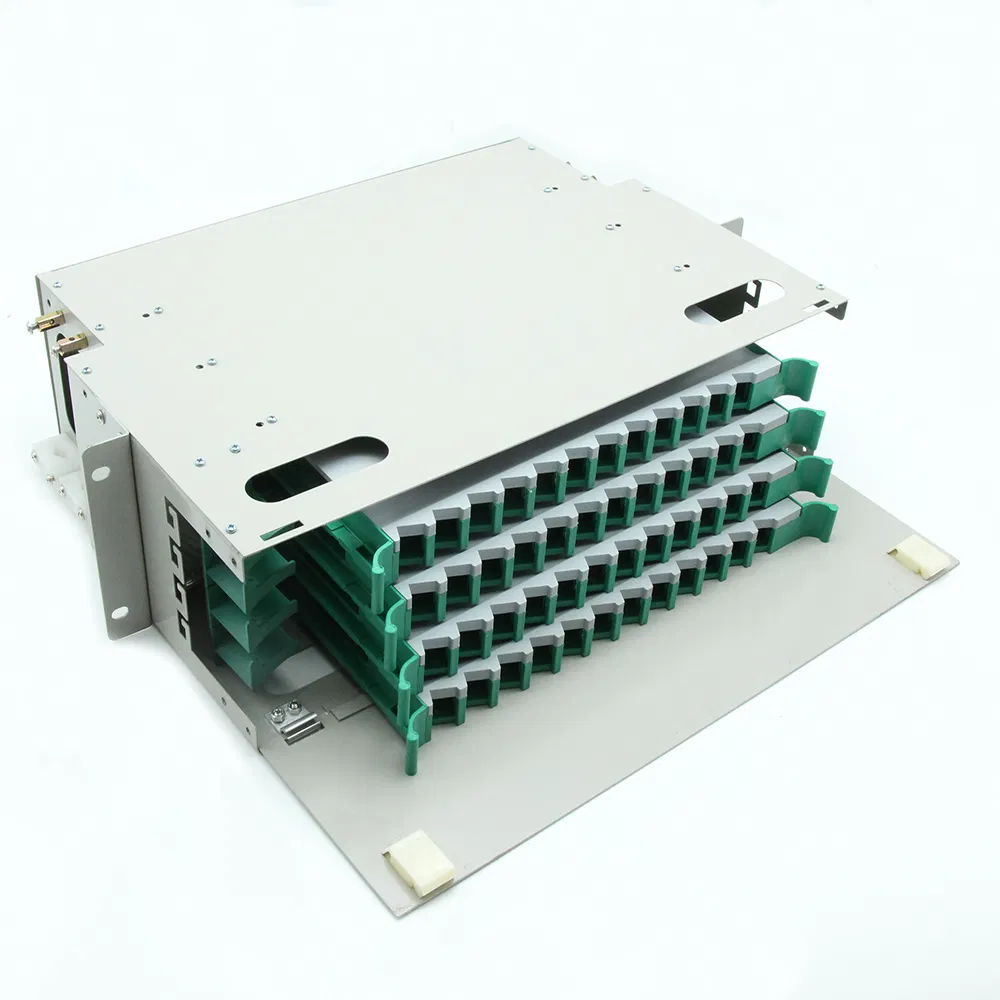 Fiber Splice Tray Optical Tray Modular 12f Splice and Storage Module Tray for Optical Distribution Frame ODF Panel/Unit