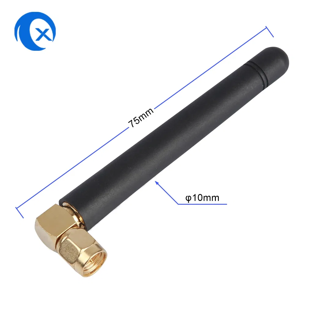 Fixed Right Angle SMA Connector Mount Omni 868-900MHz Antenna