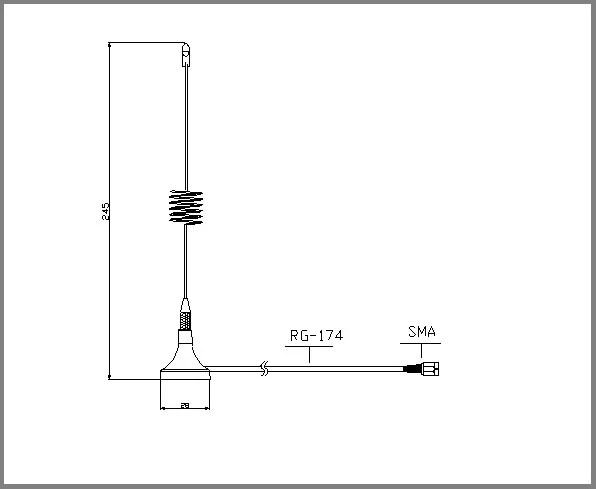 Free Sample 900 1800MHz GSM Antennas