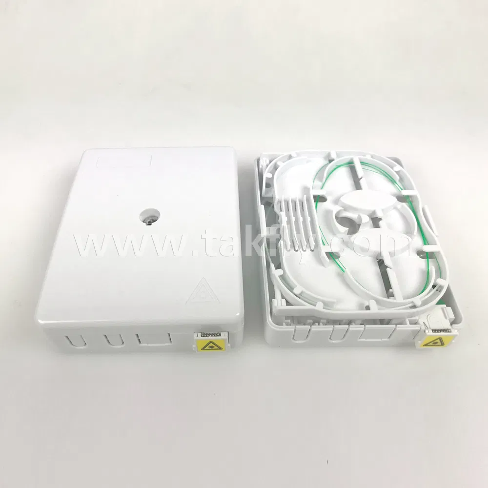 FTTH 2 Ports Optical Wall Box