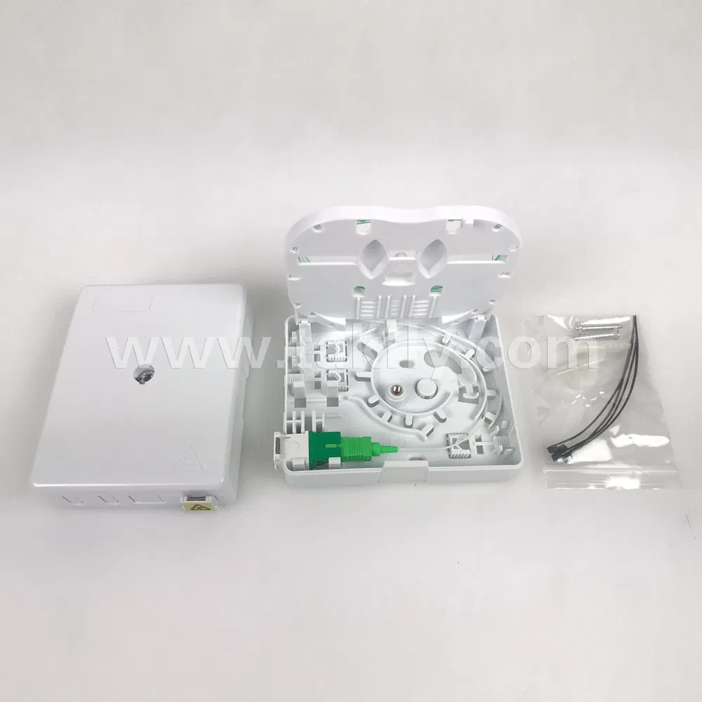 FTTH 2 Ports Optical Wall Box