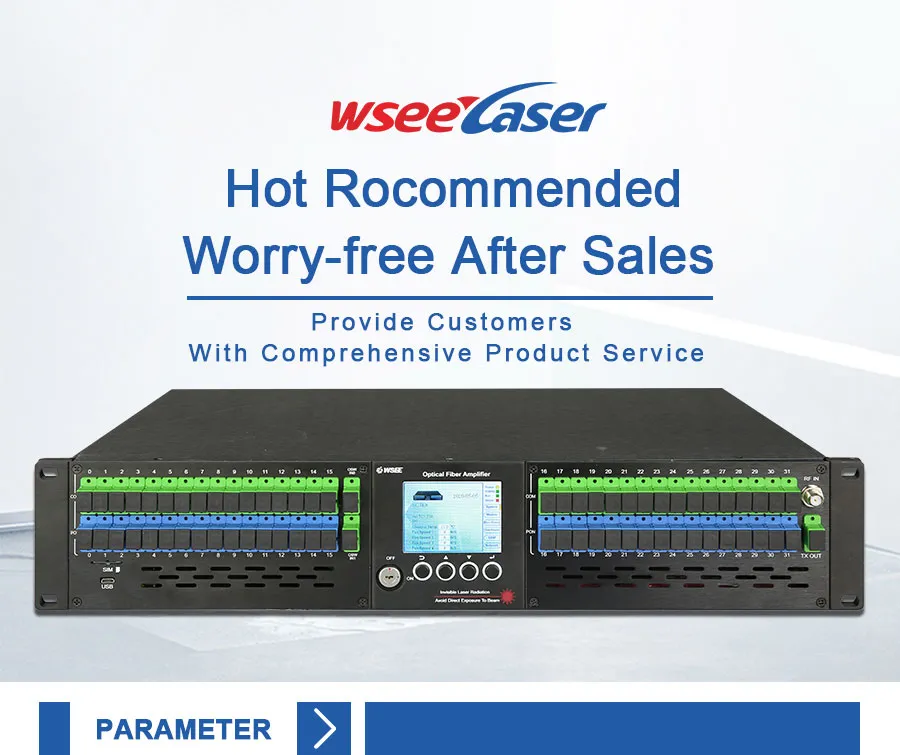 FTTH High Power Pon Fiber 1550nm CATV Wdm EDFA Optical Amplifier Price