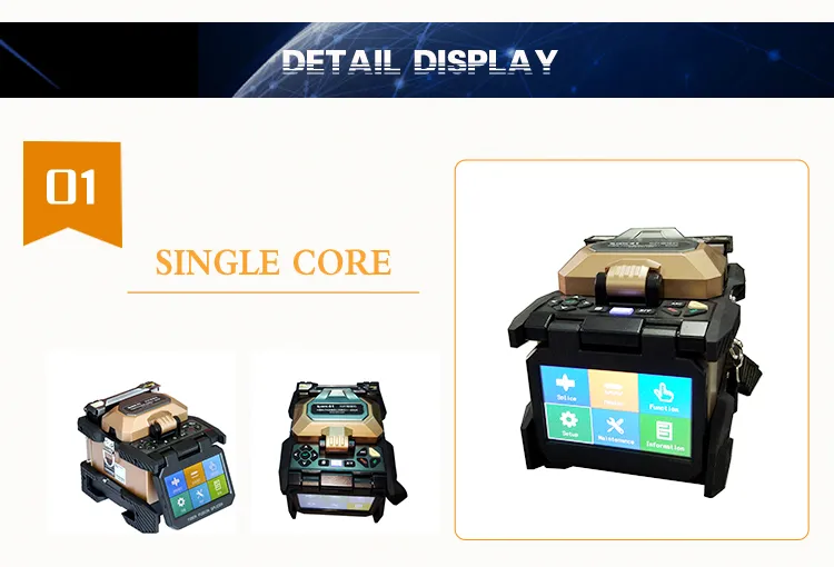FTTH Signalfire Welding Splicing Machine Optical Fiber Fusion Splicer