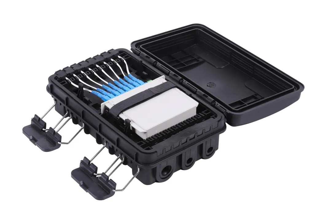 FTTX Closure 16cores with Snaplock Waterproff Fiber Closure with Splitter and Distribute Joint Closure