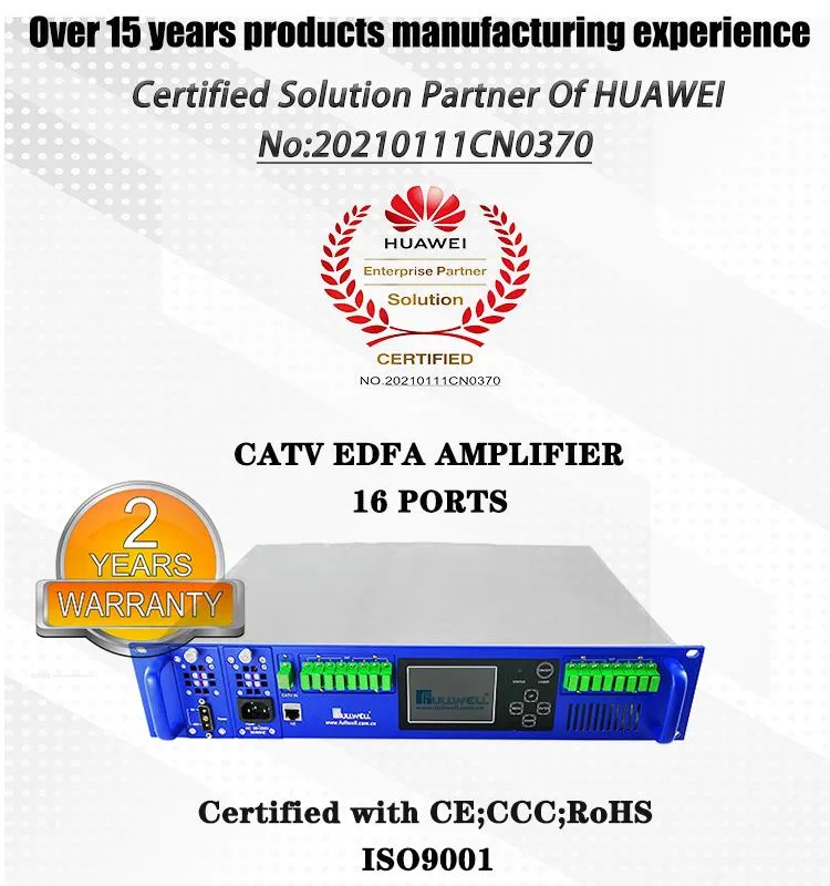 Fullwell 16 Ports CATV EDFA Optical Amplifier
