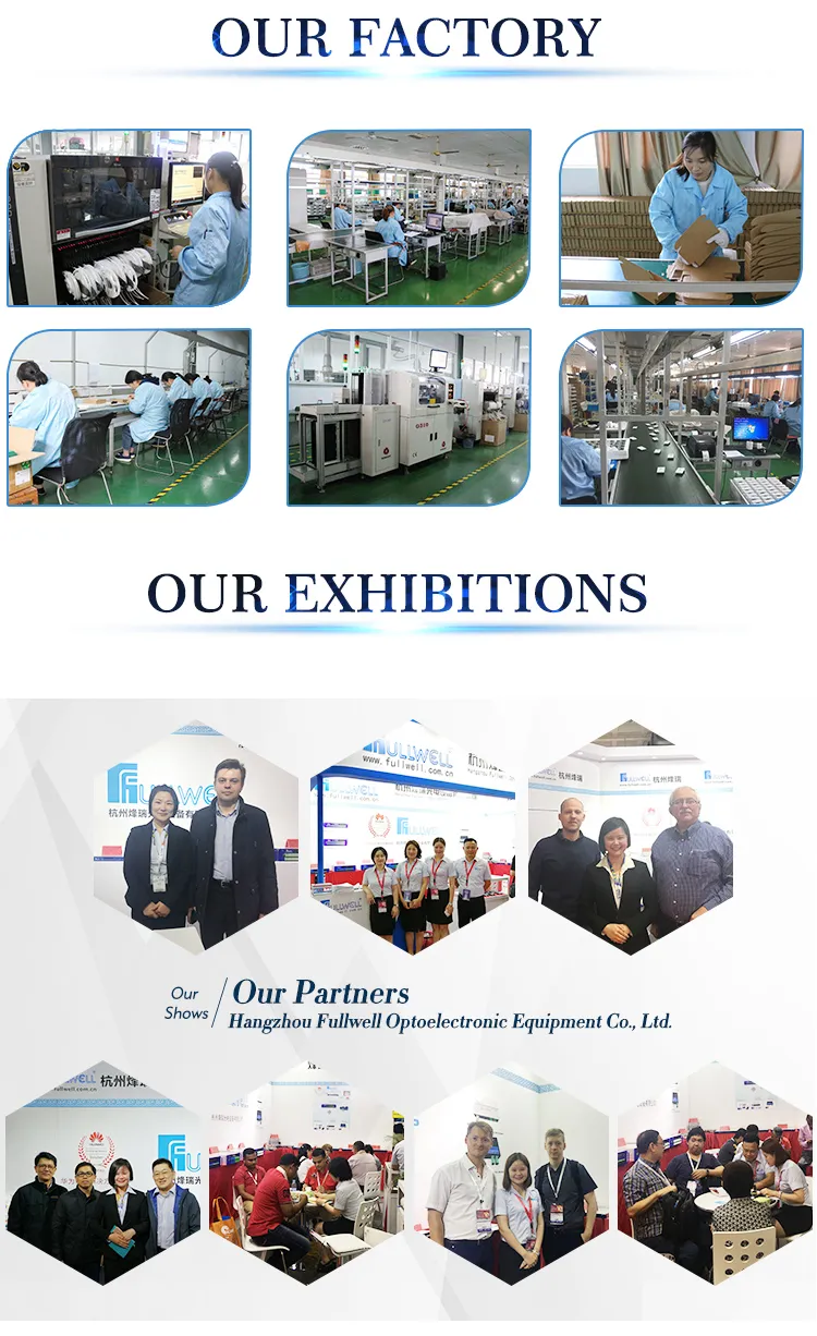 Fullwell Big Screen Menu of The Pon CATV EDFA Small Case