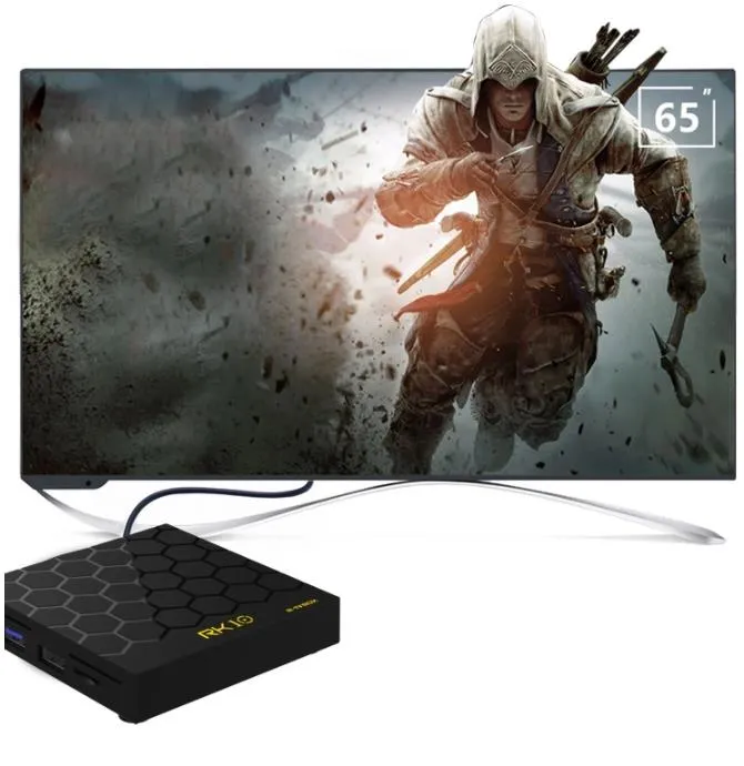 Gecen Android 7.1 Rockchip Rk3328 Full Tilt Chipset Support Youtube Netflix 4K HD Smart TV Box