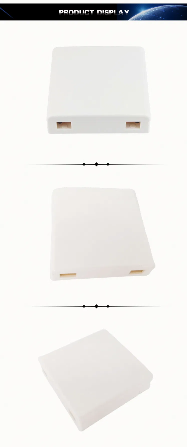 Good Price Fiber Optic Information Panel/Fiber Optic Face Plate/ 86 Terminal Box