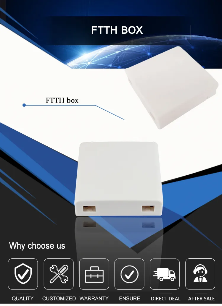 Good Price Fiber Optic Information Panel/Fiber Optic Face Plate/ 86 Terminal Box