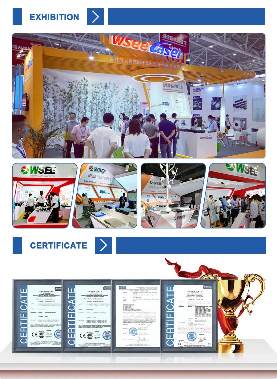 Good Quality UPS Power Supply 4 Ports 16 Ports Optical Amplifier EDFA