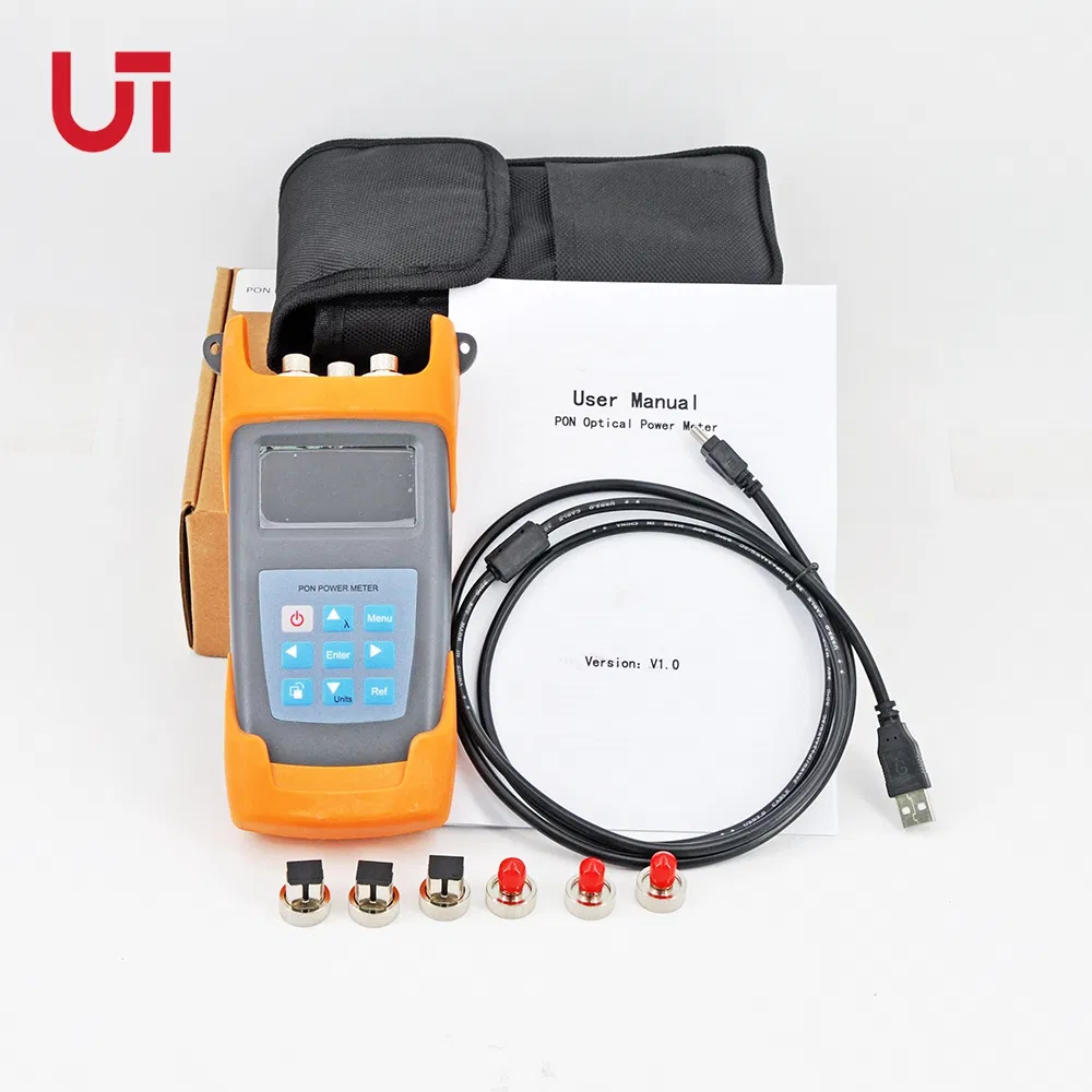 Handheld Fiber Optic Laser Pon Power Meter and Light Sources with Price 1310 1490 1550 Nm FTTH Fiber Optic Pon Power Meter for Testing From Olt to Ont