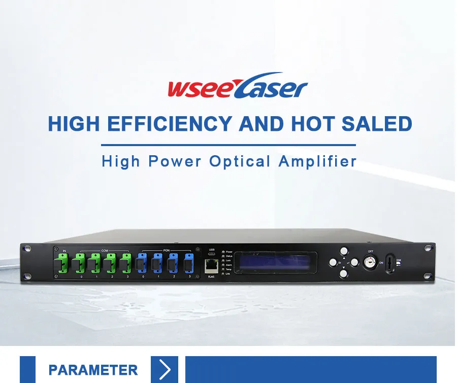 High Power 1550 Built in CWDM CATV EDFA Optical Amplifier