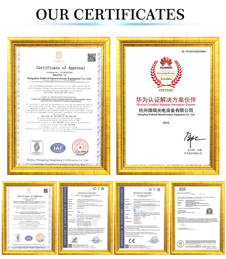 High Power 32X22dBm CATV EDFA 1550 Optical Amplifier EDFA