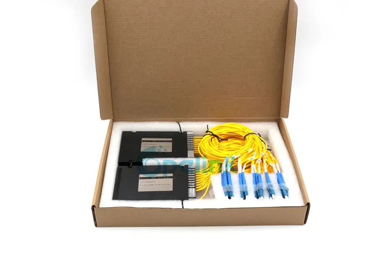 High Quality Opelink/OEM 120X80X18mm New RoHS LC/Upc ABS Box Fiber Optic CWDM