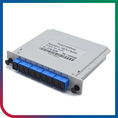 High Quality PLC Splitter 1X4/ABS Box PLC Splitter Fiber Optical