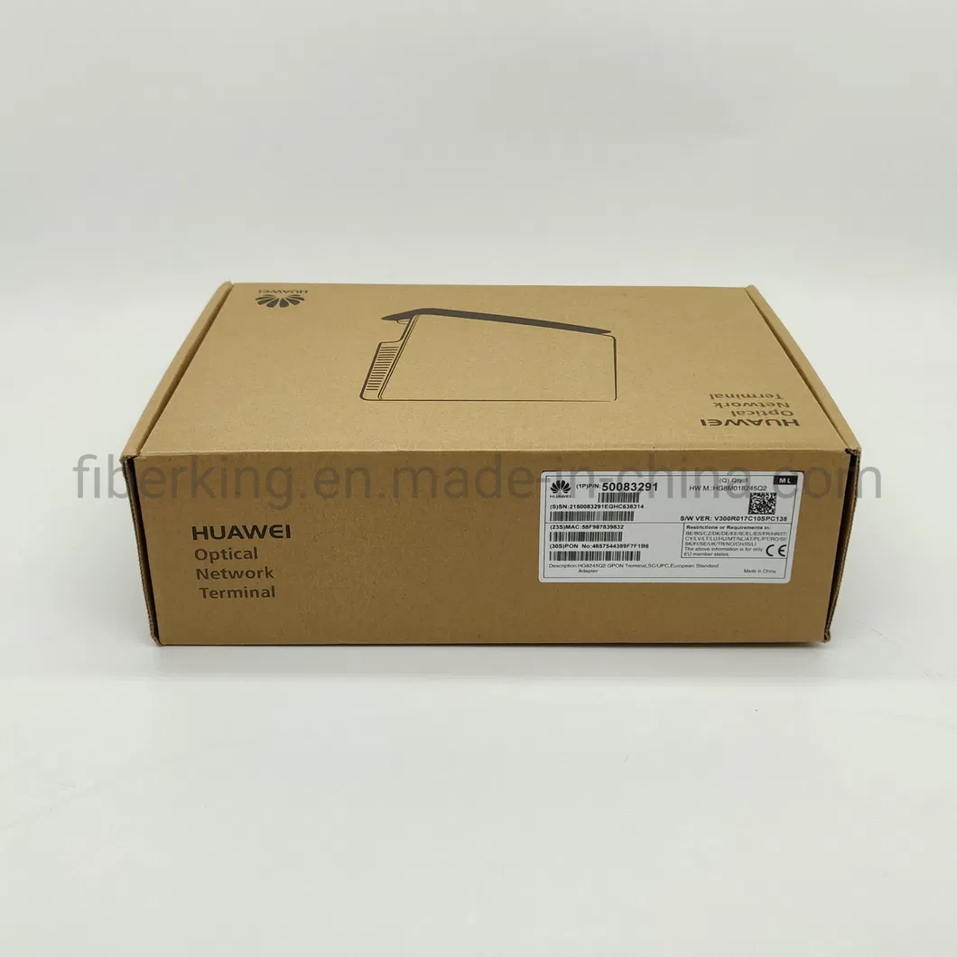 Huawei Echolife Hg8245q2 Hg8245q 4ge+2pots+WiFi+USB Gpon Dual Band ONU with English Firmware