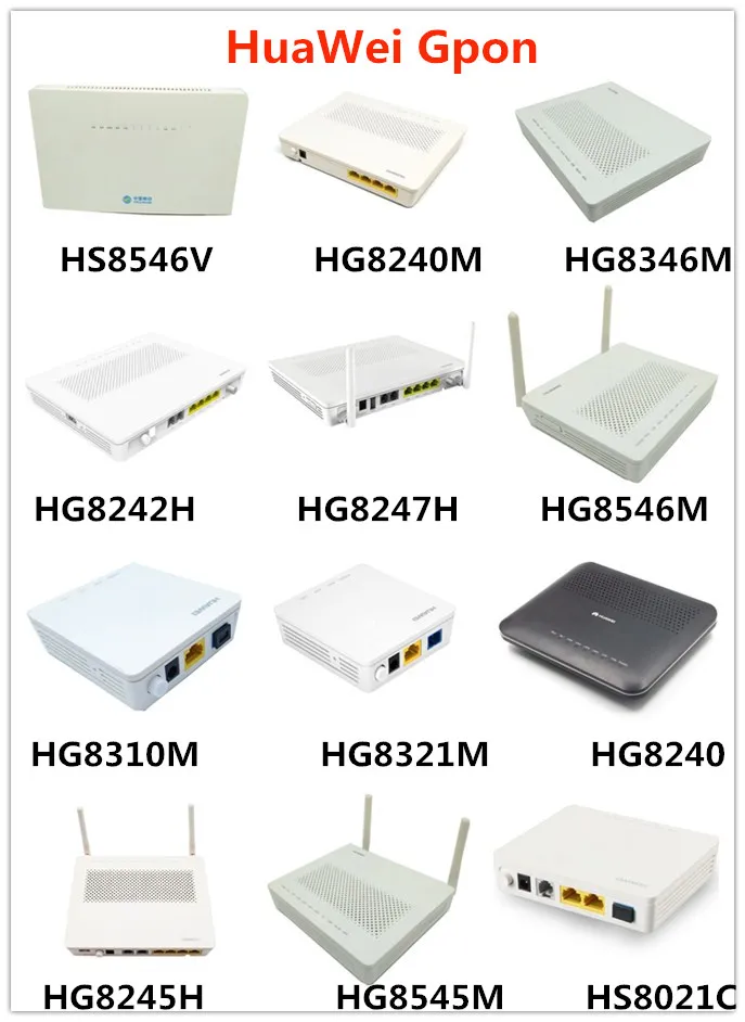 Huawei Hg8245h ONU WiFi Router 4ge Gpon Original Hg8245h