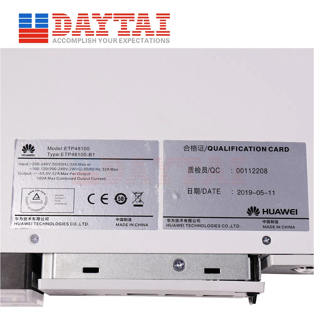 Huawei Power Converter ETP48100 100A Suitable for Olt