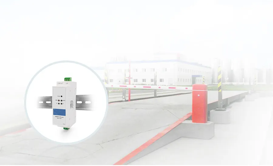 Industrial DIN Rail RS232 to Ethernet Converters St-TCP-Dr311