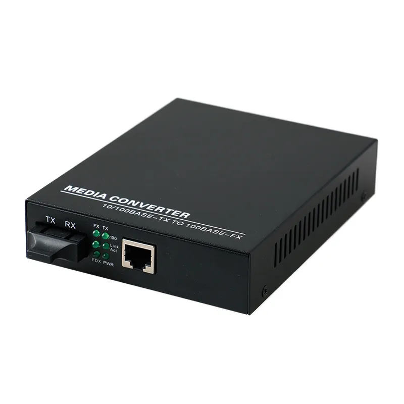 Internal Power Supply Gigabit Media Converter Single Mode 20km (Mc1004sc)