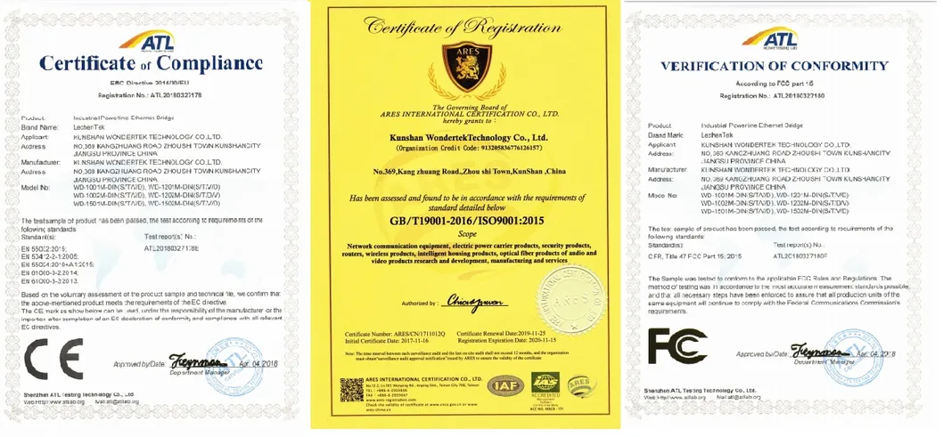 Local Side Coaxial Ethernet Bridge for HD Network Monitoring System