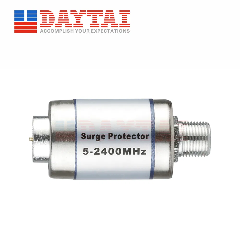 Low Insertion Loss 65V/90V/ 230V Satellite TV Surge Protector