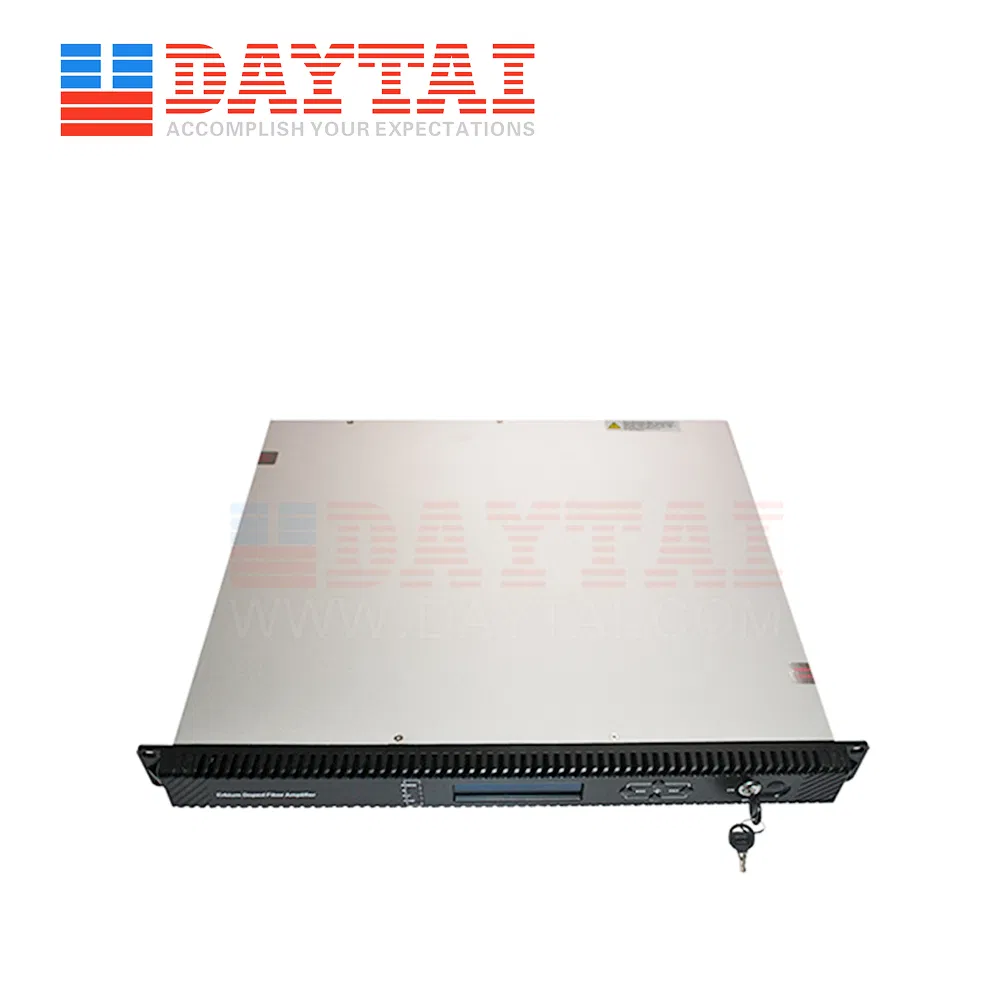 Low Noise High Output 1550nm CATV Optical Amplifier EDFA