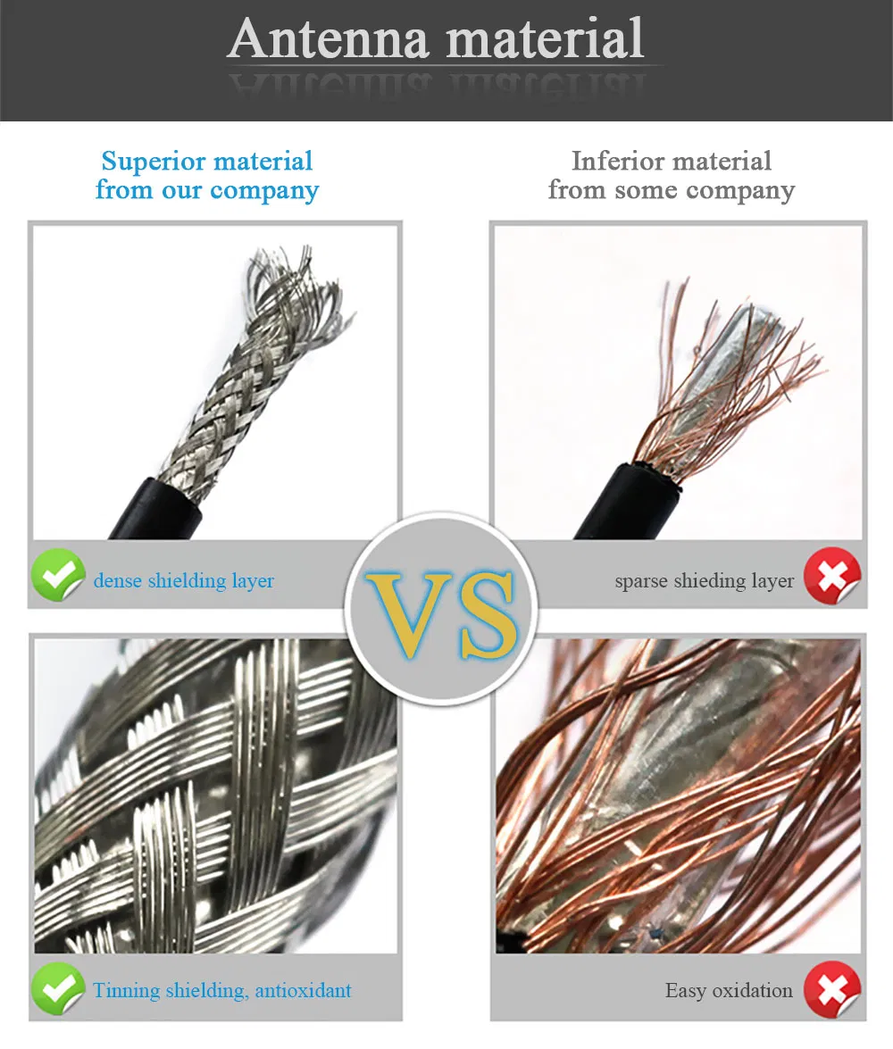 Mircomu Tx433-XP-200 433MHz Sucker Antenna 433 High Gain Long Range Antenna Omni Indoor Outdoor Antenna