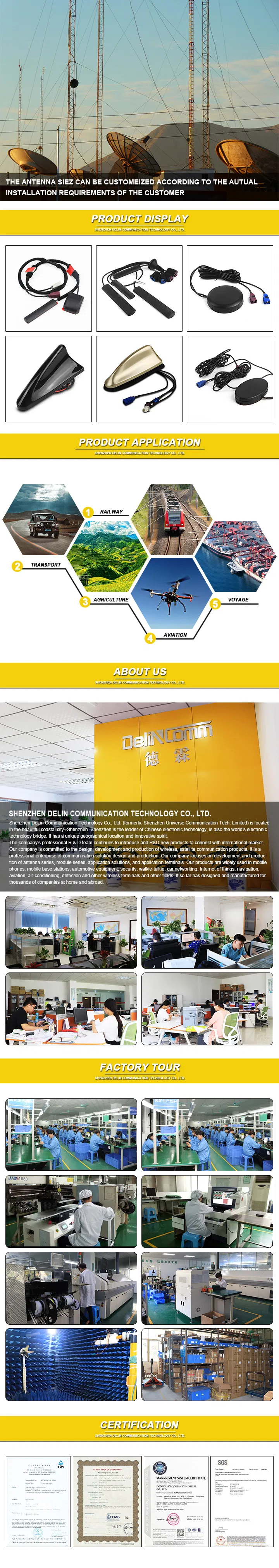 Multifunctional Antenna Dual-WiFi Antenna Dual-4G Antenna