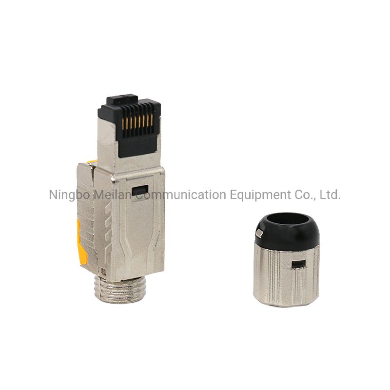 Network Module CAT6A STP RJ45 Modular Plug Toolless Type 8p8c