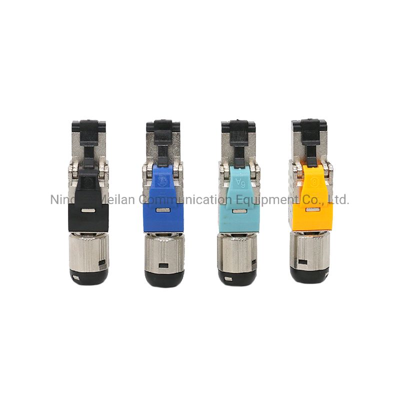 Network Module CAT6A STP RJ45 Modular Plug Toolless Type 8p8c