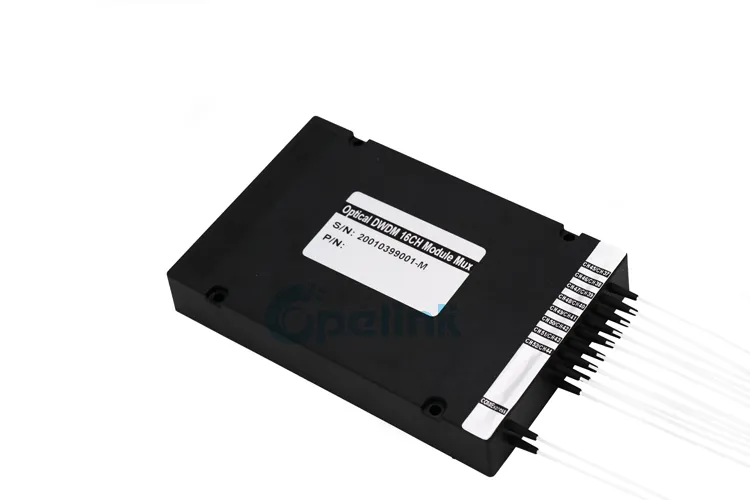 Opelink/OEM High Quality 16+1CH 100g Mux /Demux LC/FC/Sc/St/Mu 2.0/3.0mm RoHS Fiber Optic DWDM