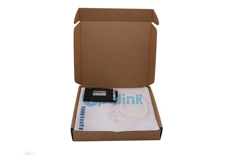 Opelink/OEM High Quality 16+1CH 100g Mux /Demux LC/FC/Sc/St/Mu 2.0/3.0mm RoHS Fiber Optic DWDM