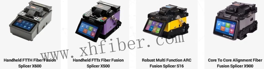 Optic Fiber Core Splicing Machine Ruggedized Fusion Splicer for FTTX, Outdoor
