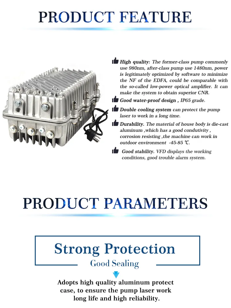 Outdoor CATV Eydfa 16 Port 21dBm