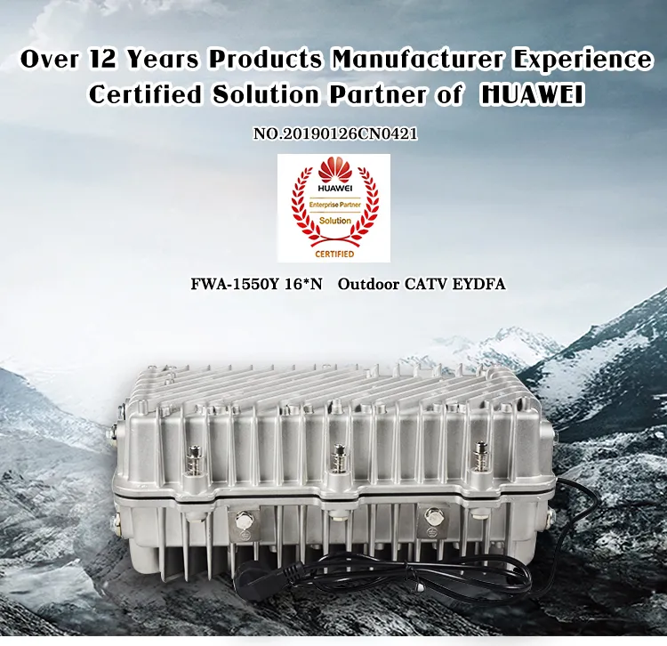 Outdoor CATV Eydfa 16 Port 21dBm