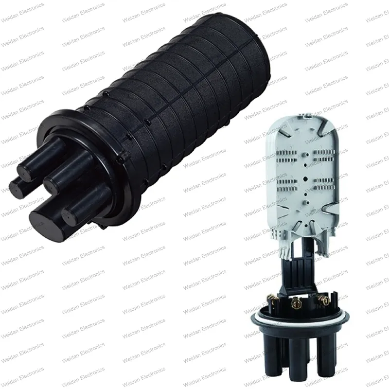 Outdoor Dome Gjs98-008/98-009/99/97 Heat Shrinkable Sealing Fiber Optic Cable Splice Closure