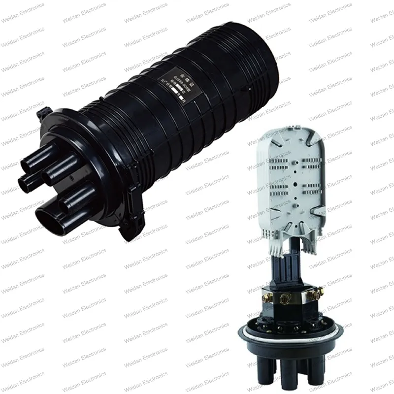 Outdoor Dome Gjs98-008/98-009/99/97 Heat Shrinkable Sealing Fiber Optic Cable Splice Closure