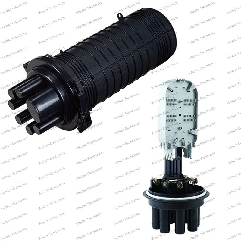 Outdoor Dome Gjs98-008/98-009/99/97 Heat Shrinkable Sealing Fiber Optic Cable Splice Closure