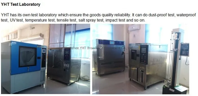 Outdoor Wall Mounted 24cores Plastic Fiber Optic FTTH Distribution Box