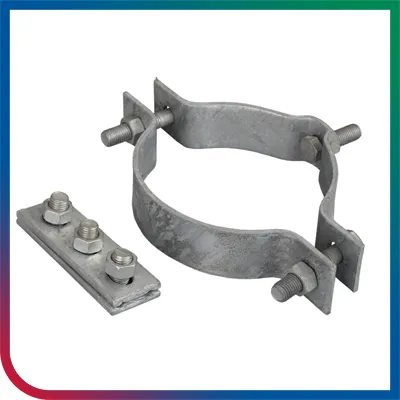 Pole Banding Clamp Mounting Clamp Adapter